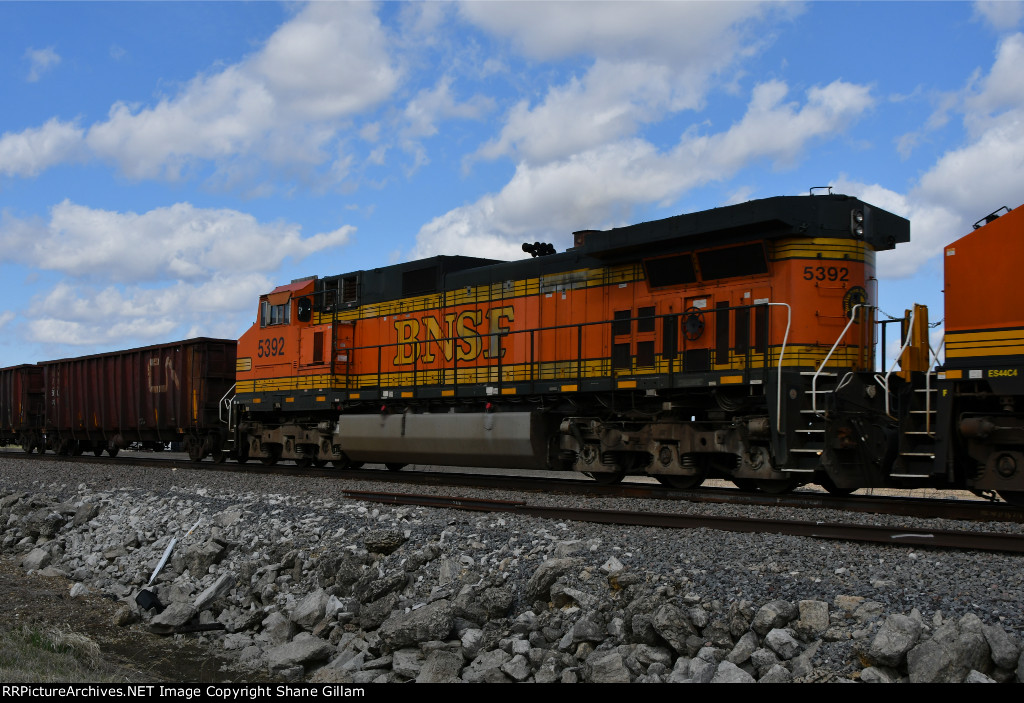 BNSF 5392 Roster shot